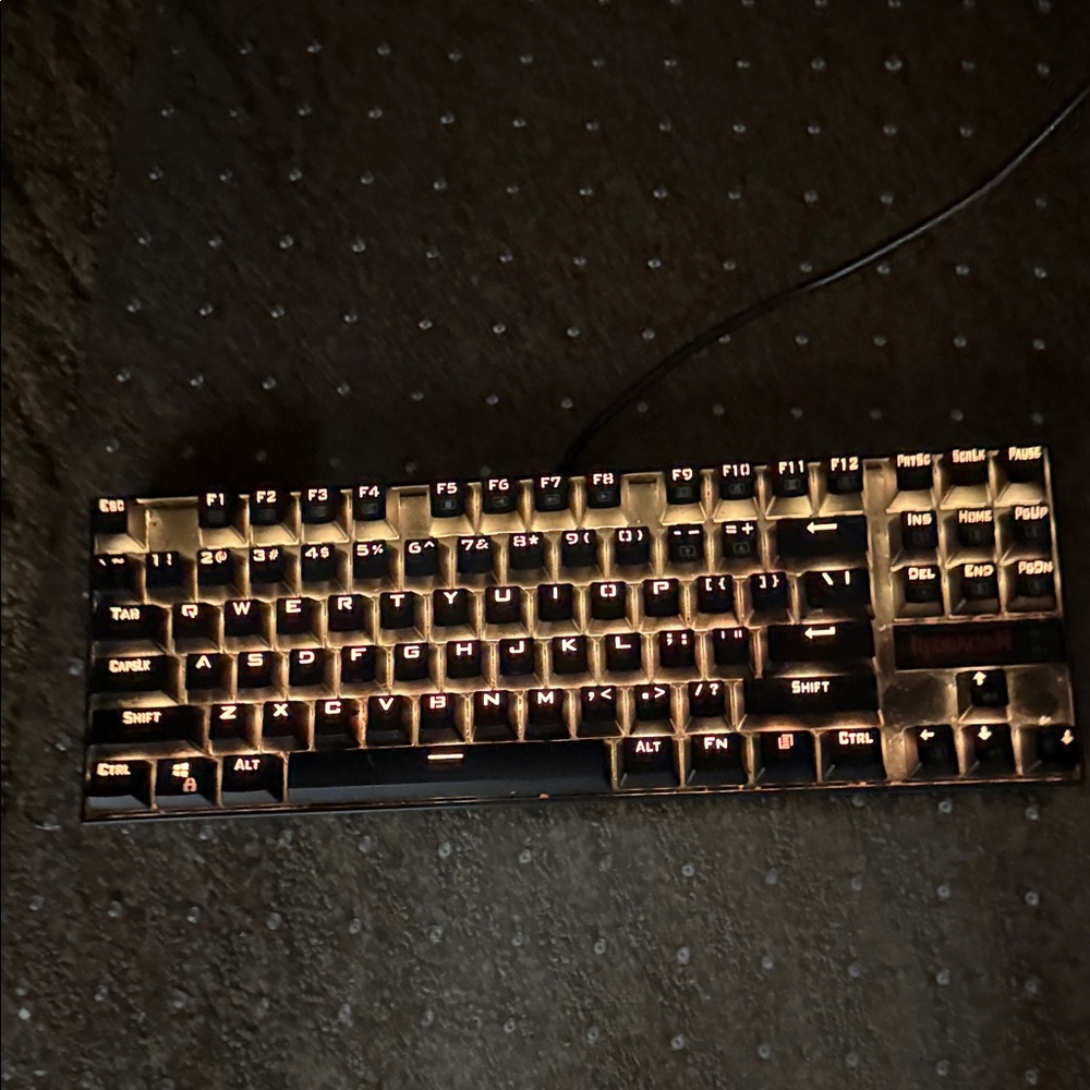 Backlit RedDragon Mechanical Keyboard